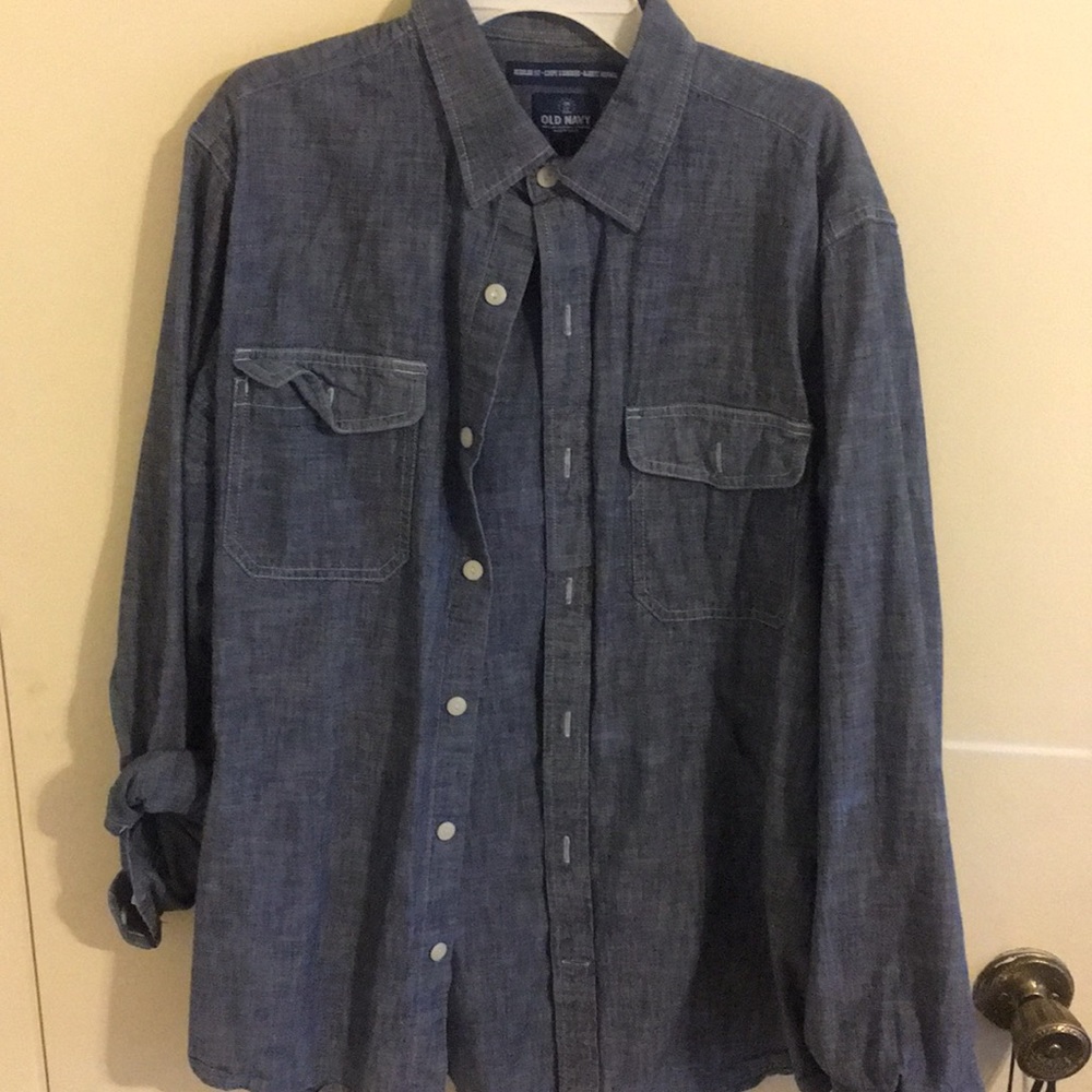 Old navy jean button down
